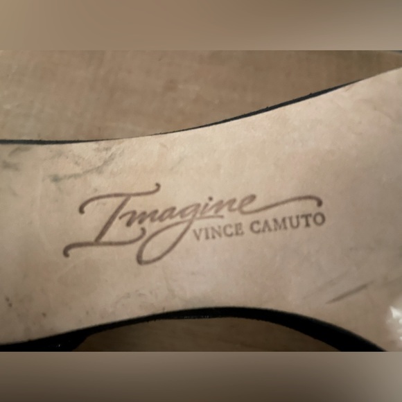 Vince Camuto Imagine Open Toe Black Heels — Women’s 7.5 — Worn only once - Picture 16 of 16